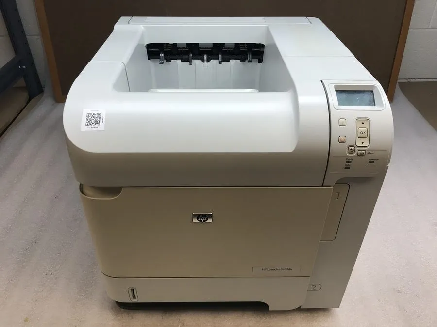 Лазерный принтер HP Laserjet P4014n Laser printer *Professionally Cleaned & Serv — фото лота 2