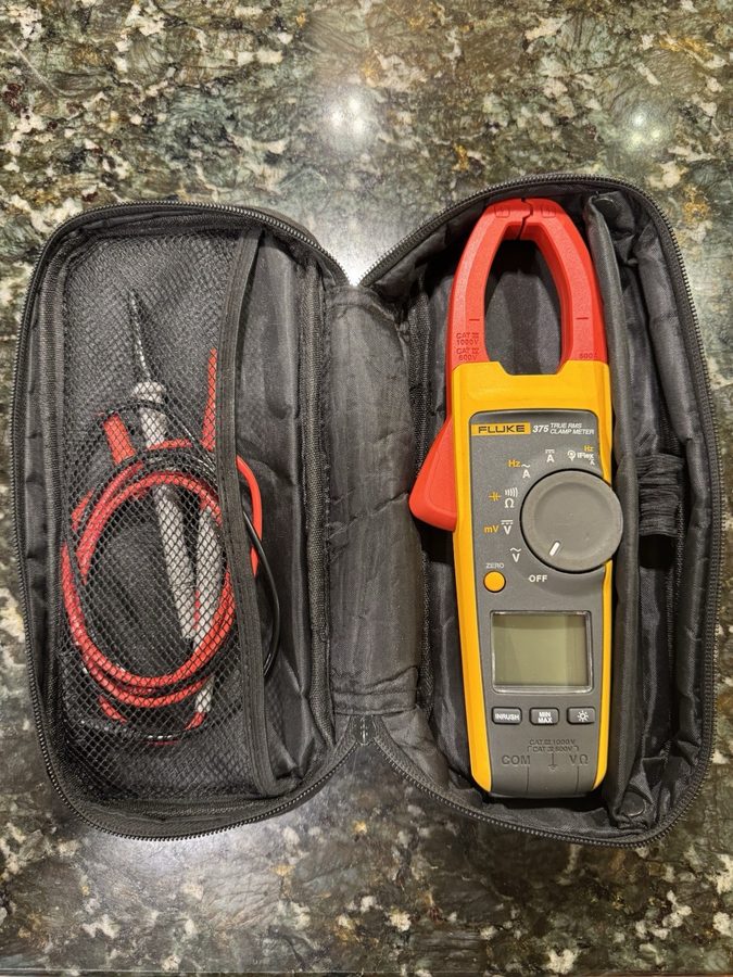 Тестер Fluke 375 FC Wireless True-RMS AC/DC Clamp Meter with Fluke Connect — фото лота 1