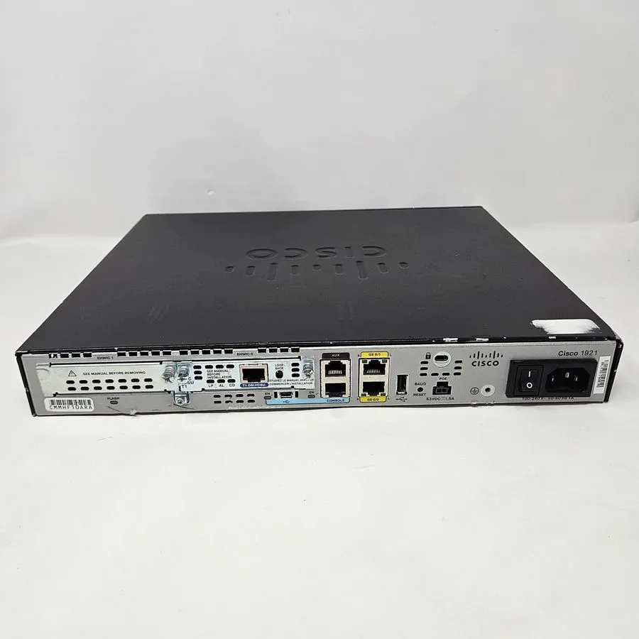 Маршрутизатор Cisco 1921 CISCO1921/K9 V05 2-Port Gigabit Integrated Service Rout — фото лота 1
