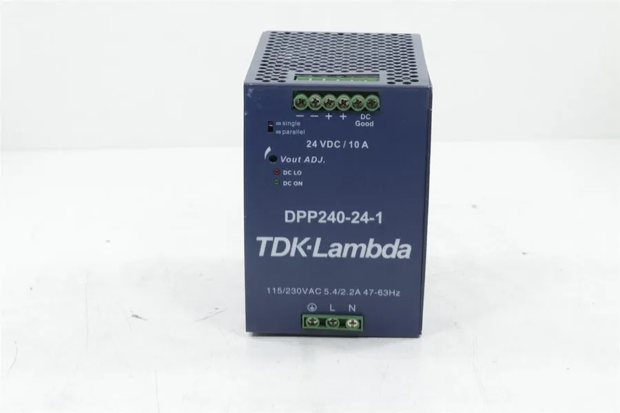 Блок питания TDK-Lambda DPP240-24-1 DIN Rail Power Supply 24VDC 10A 240W AC-DC