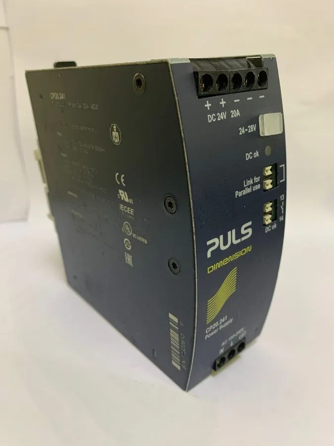 Блок питания PULS CP20.241 AC-DC Power Supply 480W 24 to 28VDC DIN Rail