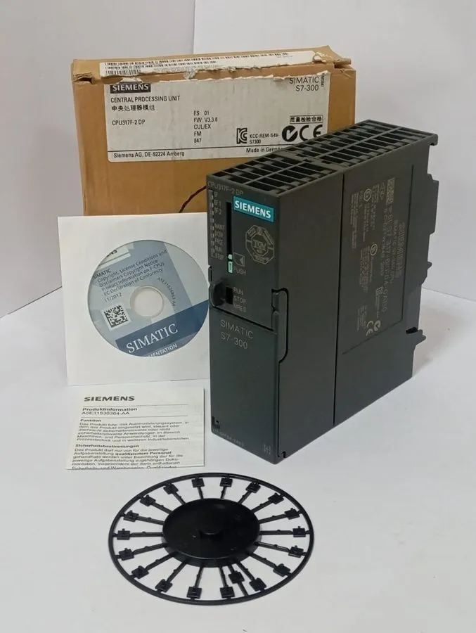 ПЛК SIEMENS 6ES7 317-6FF04-0AB0 SIMATIC S7-300 Central Processing Unit