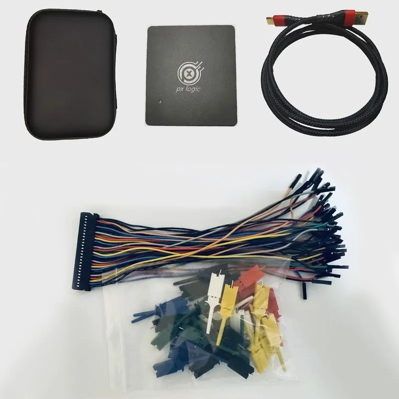 Логический анализатор PX Logic 16 Base/16 Pro 16CH Logic Analyzer USB3.0 Compati
