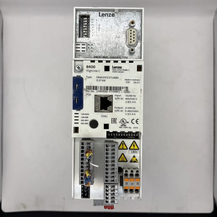 Частотный преобразователь Lenze E84AVHCE3714SB0 8400 Highline C Variable Frequen
