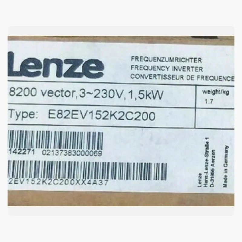 Частотный преобразователь Box LENZE E82EV152K2C200 Inverter Drive E82EV152_2C200