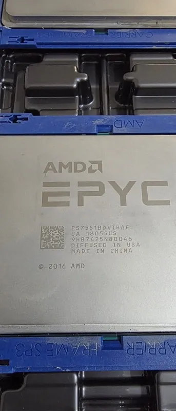 Процессор AMD EPYC 7551 PS7551BDVIHAF 2.0GHz 32-Cores Socket SP3 64MB CPU Proces