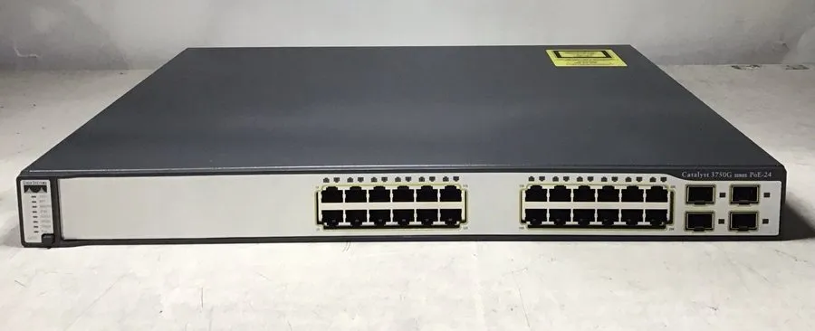 Коммутатор Cisco WS-C3750G-24PS-S Catalyst 3750G 24 Port PoE Gigabit Switch