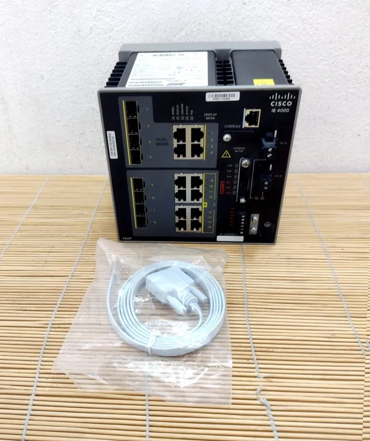 Коммутатор Cisco IE-4000-4S8P4G-E PoE+ Gigabit Industrial Ethernet Switch