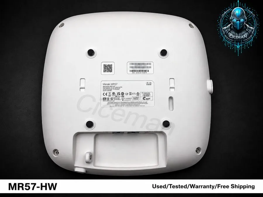 Точка доступа Wi-Fi Cisco Meraki MR57-HW 802.11aX DC/PoE Wireless Access Point