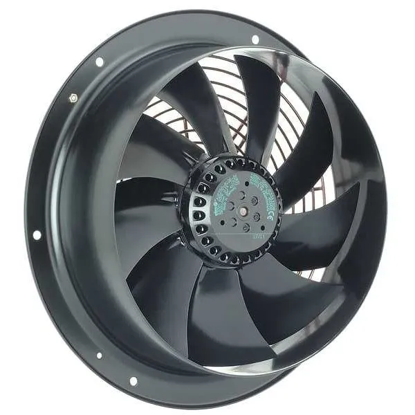 Вентилятор Ebm-Papst W2e250-Cm08-70 Axial Fan, Round, 115V Ac, 1 Phase, Galvaniz