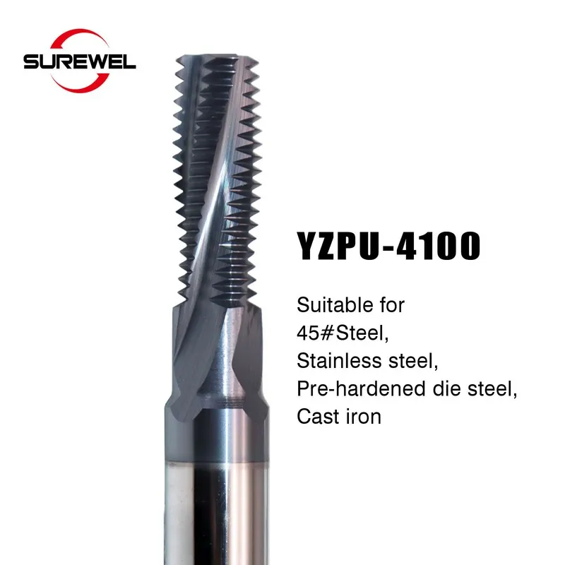 Режущий инструмент Carbide UNC Thread End Mill Milling Cutter Full tooth CNC Bor
