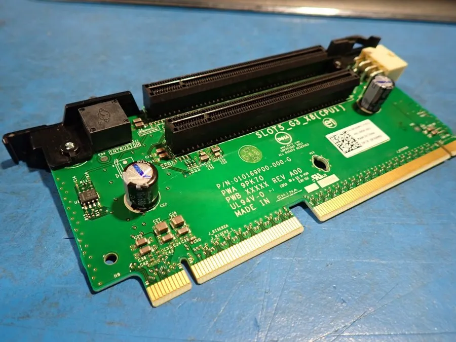 Райзер-плата Dell FXHMV PowerEdge R720 2x PCi-e Server Riser Card 0FXHMV