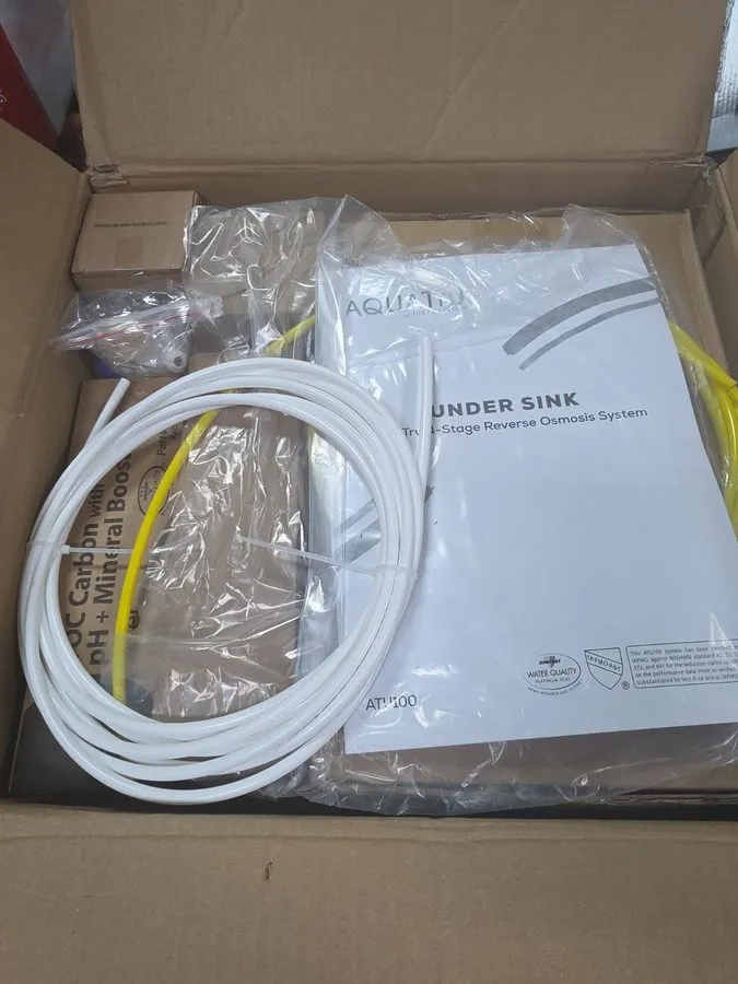 Насос AquaTru 5 Stage ATU100 Reverse Osmosis Filter System Under Sink Purificati — фото лота 1