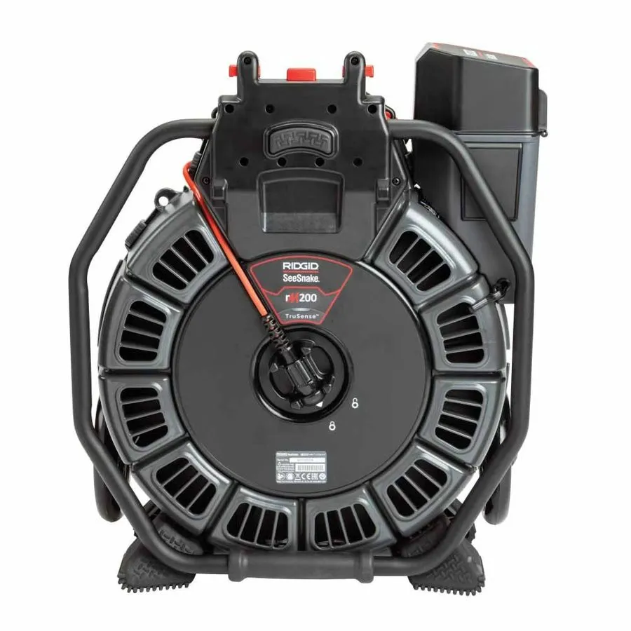 Камера для телеинспекции труб RIDGID RM200A Pipe Inspection Camera Reel,200 ft L — фото лота 1