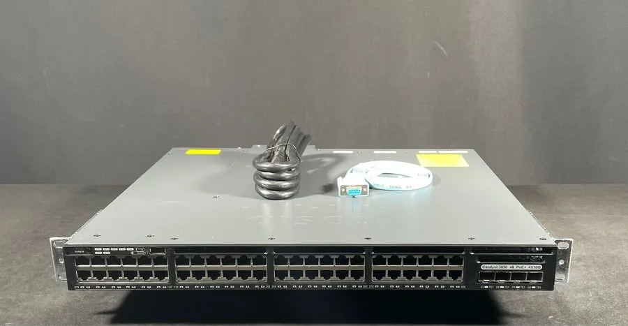Коммутатор Cisco WS-C3650-48FQ-L 48-Port PoE + 4x 10GB SFP+ w/ AC Power