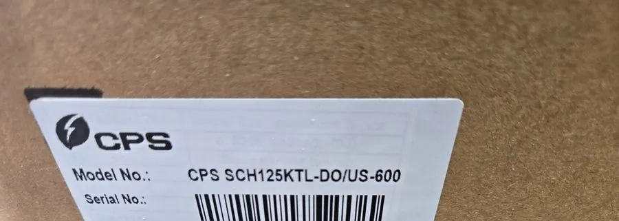 Инвертор CPS SCH125KTL-DO/US-600 Grid-tied PV Solar String Inverter Chint