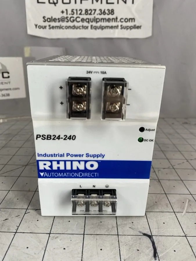 Блок питания RHINO PSB24-240 Industrial DIN Rail Power Supply 24VDC 10A 240W
