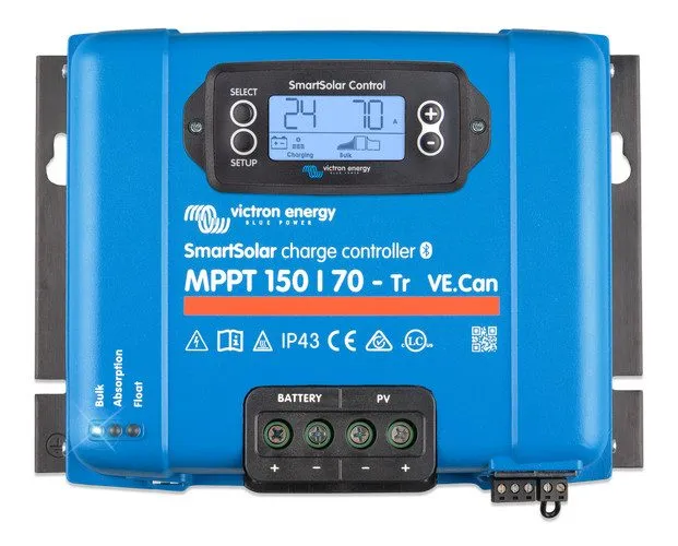 Аккумулятор Victron SmartSolar MPPT 150/70-Tr VE.Can 12/24/48V Bluetooth SCC1150