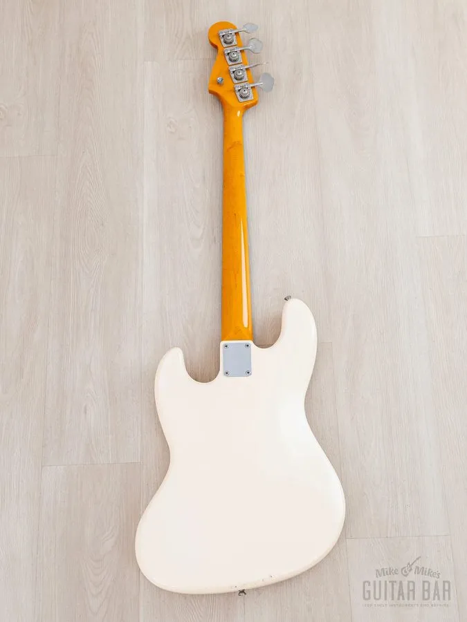 Каплеструйный маркиратор 2002 Fender Jazz Bass ‘62 Vintage Reissue JB62-58 Olymp — фото лота 2
