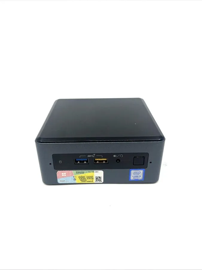 SSD-накопитель Intel NUC NUC8i3BEK i3-8109U 8GB RAM 250GB SSD Iris 655 Mini PC — фото лота 1