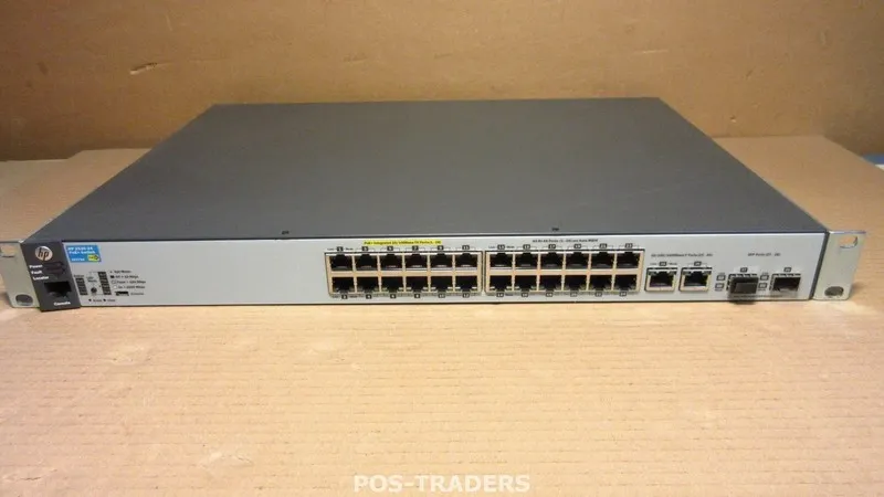 Коммутатор Aruba 2530-24-PoE+ J9779A 24-Port Managed Switch 2x Gigabit 2x SFP Ra