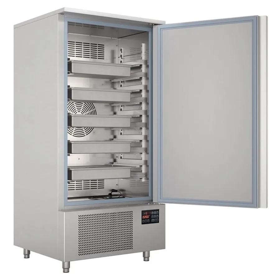Чиллер Pemberly Row 31" 10-Pan Commercial Reach-In Chiller Rapid Freez in Steel  — фото лота 2