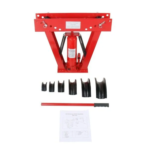 Режущий инструмент Fit Ford Pipe Bender Manual Hydraulic 12 Ton red iron MT03401 — фото лота 1
