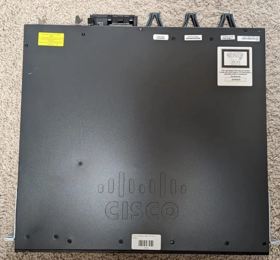 Коммутатор Cisco 3650 Series PoE+ 48 Port Switch, IP Base, WS-C3650-48PS