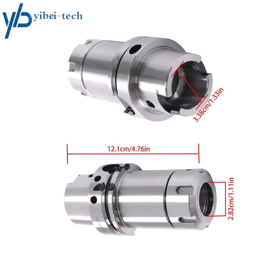 Режущий инструмент HSK63A-ER32-100 Collet Chuck Tool Holder CNC Machine HSK 63A  — фото лота 1