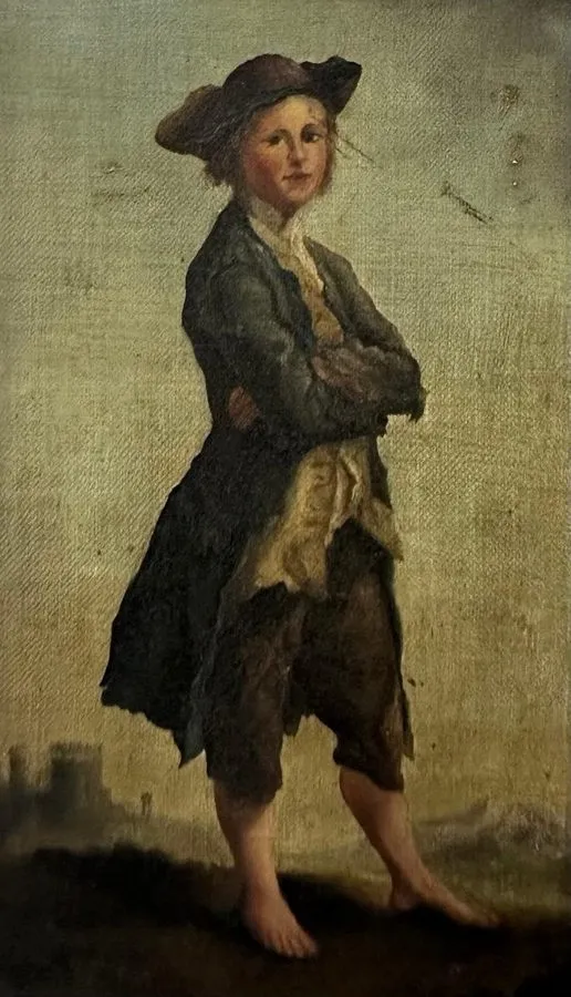 Лабораторный прибор Attributed To Etienne Jeaurat (1699-1789) : Beggar Boy Oil O — фото лота 1