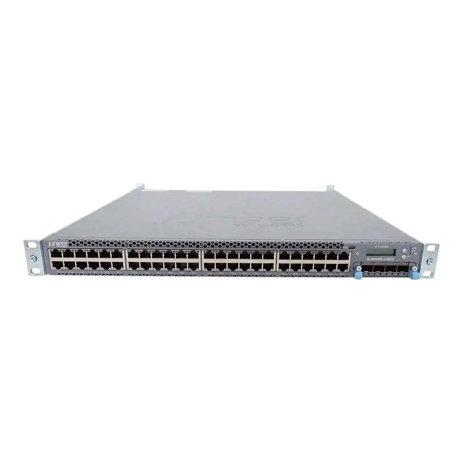 Коммутатор Juniper Networks EX4300-48T 48x 1GbE RJ45 4x 40Gb QSFP+ 1U Switch + E