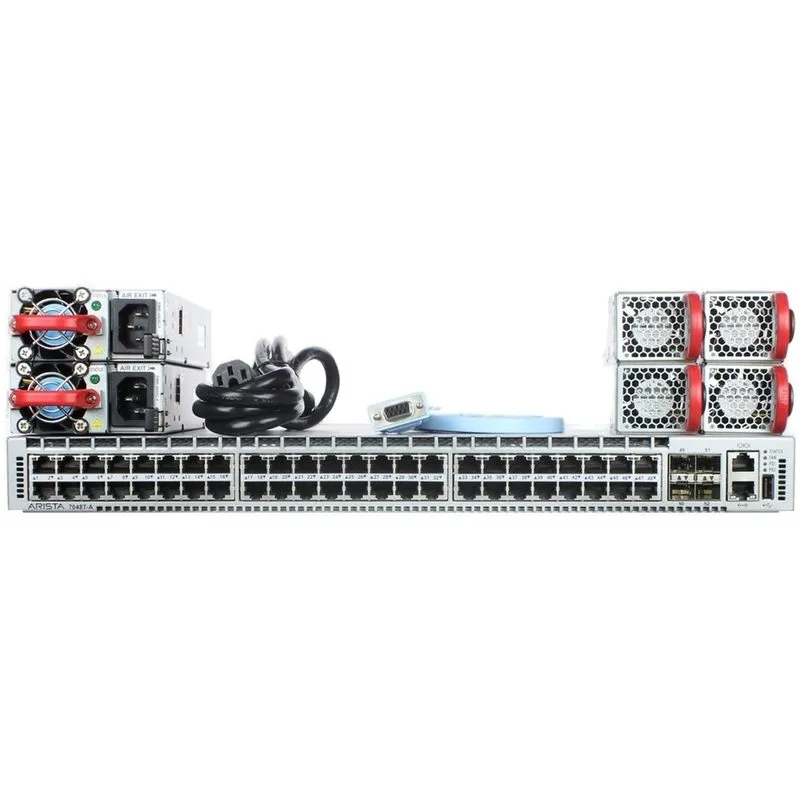 Коммутатор Arista DCS-7048T-A-F 48Port 48x 1GB RJ-45 4x 10GB SFP+ Switch — фото лота 1