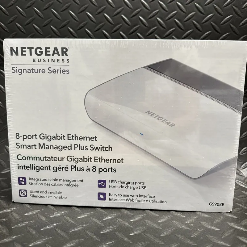 Коммутатор Netgear GS908E-100NAS 8-Port Wall Mountable Managed Ethernet Switch