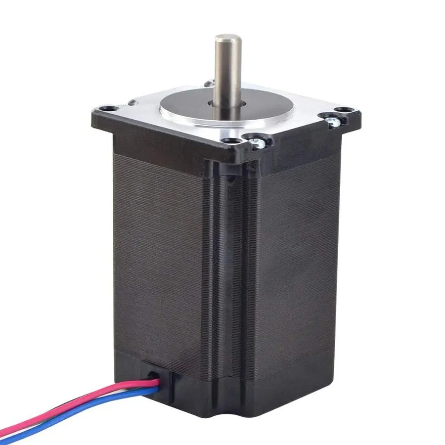 Шаговый двигатель Nema 23 Stepper Motor 2.4Nm(339.79oz.in) 4.0A 8mm Shaft 57x57x