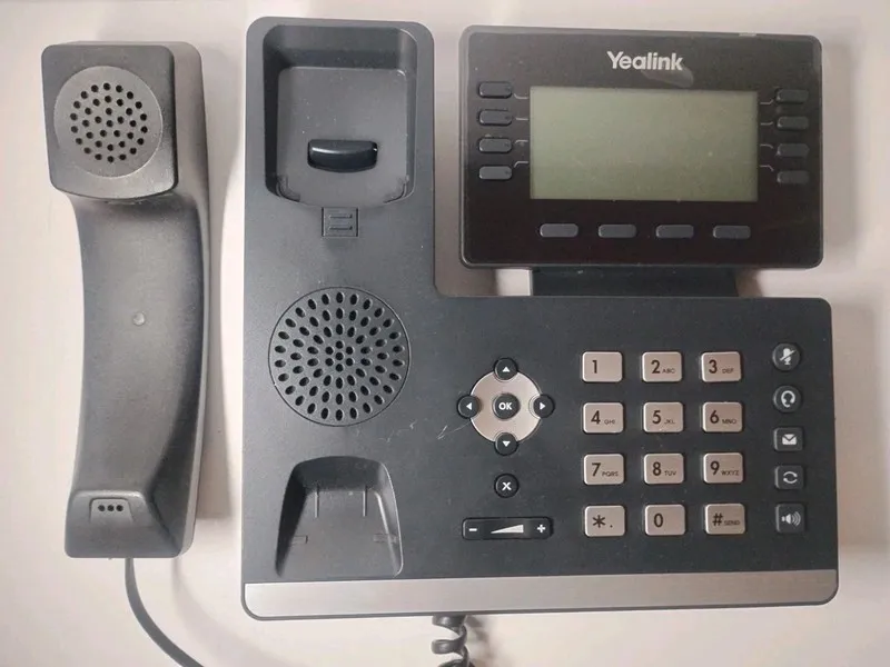 IP-телефон Yealink SIP-T54W VoIP Phone WiFi 16 Line Gigabit PoE USB Black