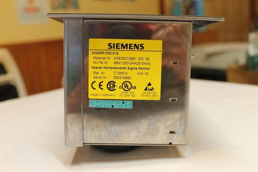 Компрессор Siemens Kaeser A5E00072961 ES: 05 Sigma Control Air Compressor Contro — фото лота 1