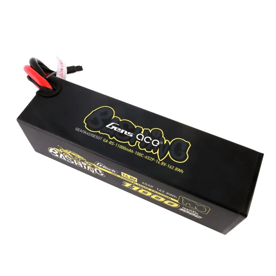 Батарея 2X Gens Ace Bashing G-Tech 11000mAh 14.8V 100C 4S Lipo Battery EC5 — фото лота 1