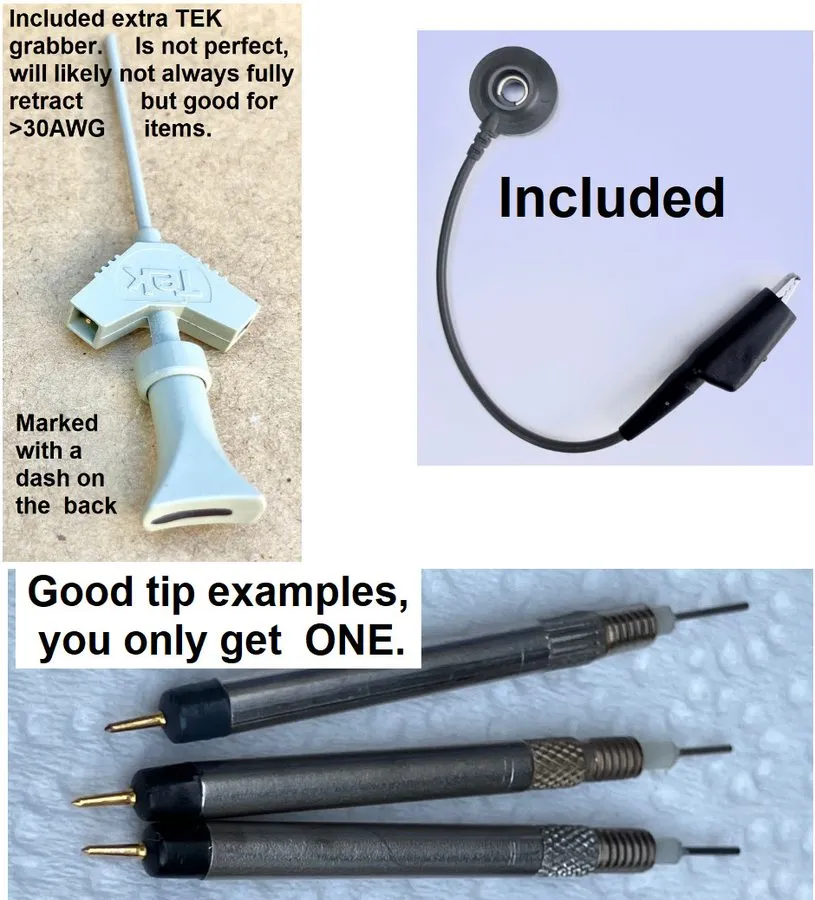 Осциллограф Oscilloscope Probe TEKTRONIX TEK P6137 400+MHz med. crack, fixed, ac — фото лота 2