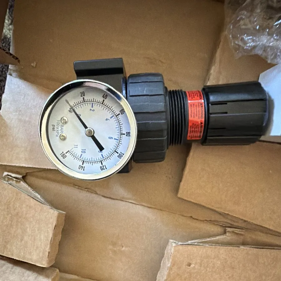 Регулятор давления Parker 07R318AC Pneumatic Regulator, 250PSI #133C24PR4 — фото лота 2