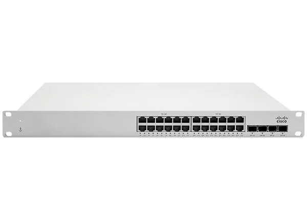 Коммутатор Cisco Meraki MS225-24P 24-Port Gigabit PoE Switch UNCLAIMED Factory