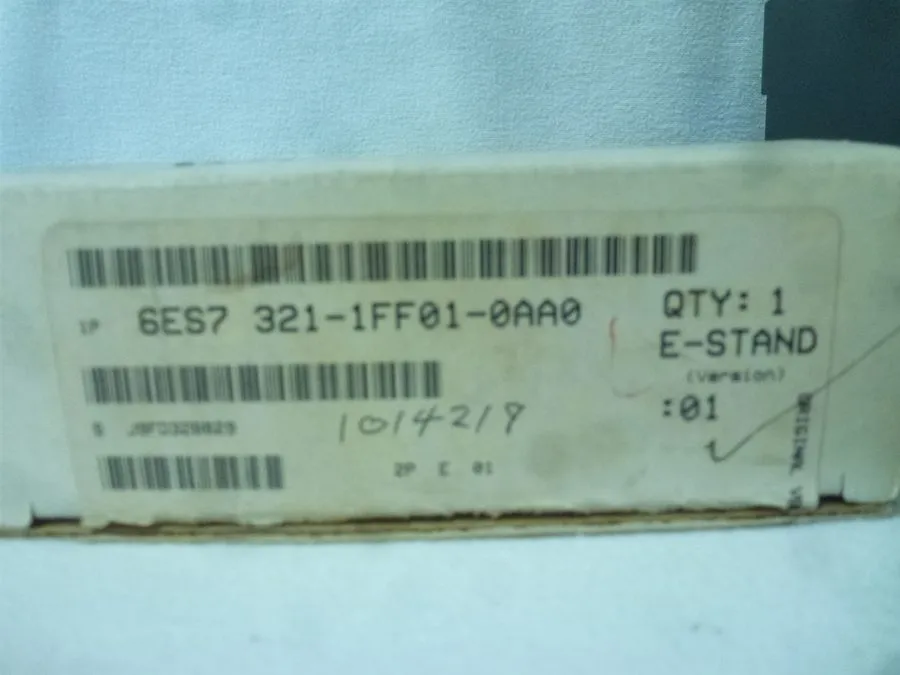 Модуль ввода-вывода Siemens 6ES7-321-1FF01-0AA0 Digital Input Module Simatic S7 — фото лота 1