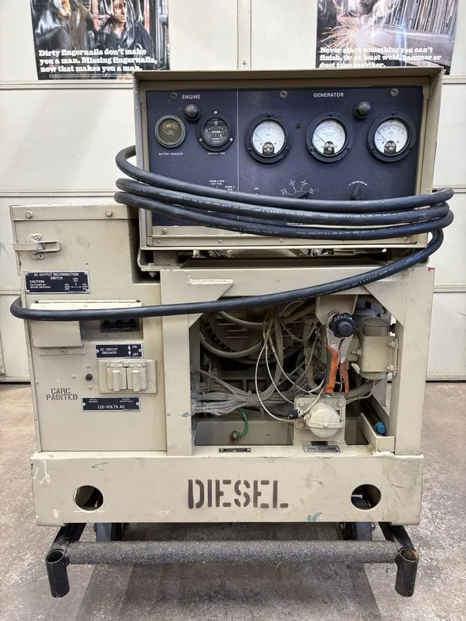 Дизель-генератор Diesel Generator Libby MEP-002A Only 660 Hours Displayed! Army 