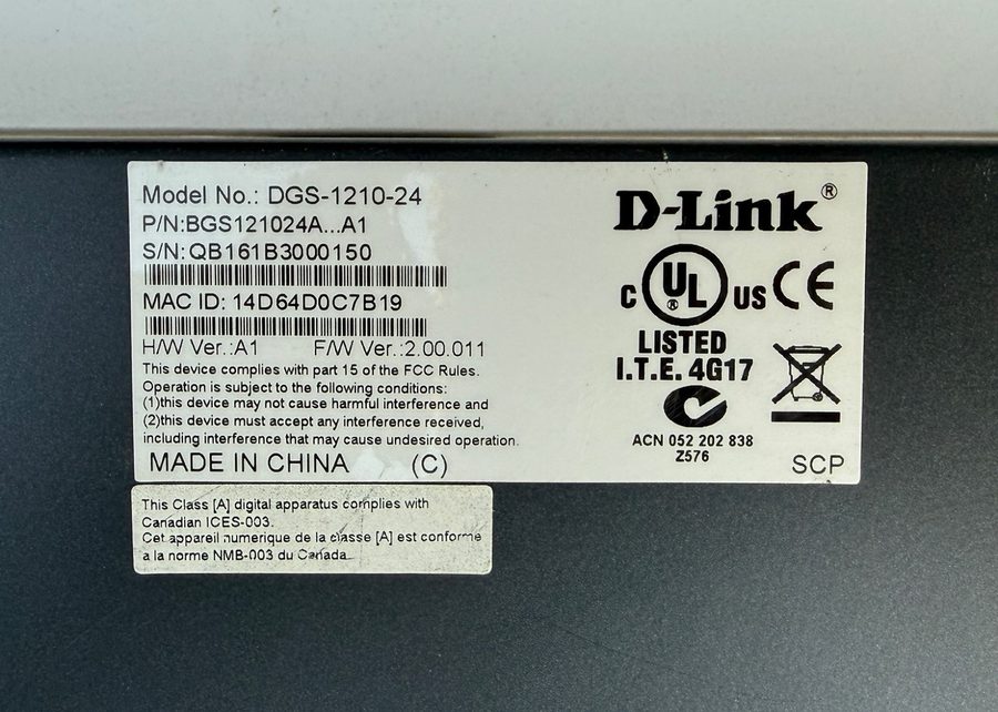 Фото лота DGS-1210-24 от продавца №69573