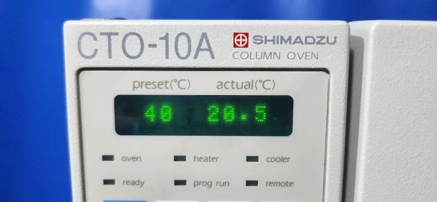 Хроматограф Shimadzu CTO-10A VP Column Oven HPLC Liquid Chromatograph Very — фото лота 1