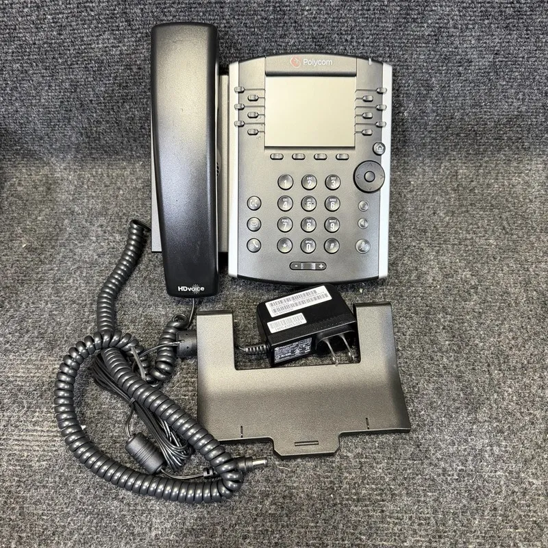 Polycom VVX401 VOIP Desk Phone Business Media IP Telephone REV L