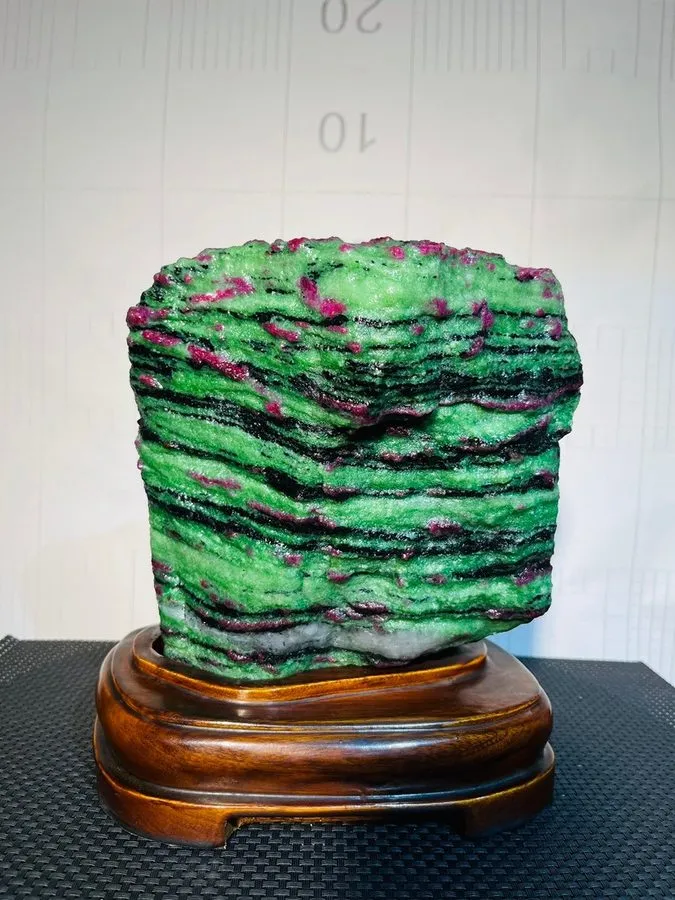 Лабораторный прибор 17.16LB Rare TOP Natural zoisite raw gemstone Quartz Crystal — фото лота 2