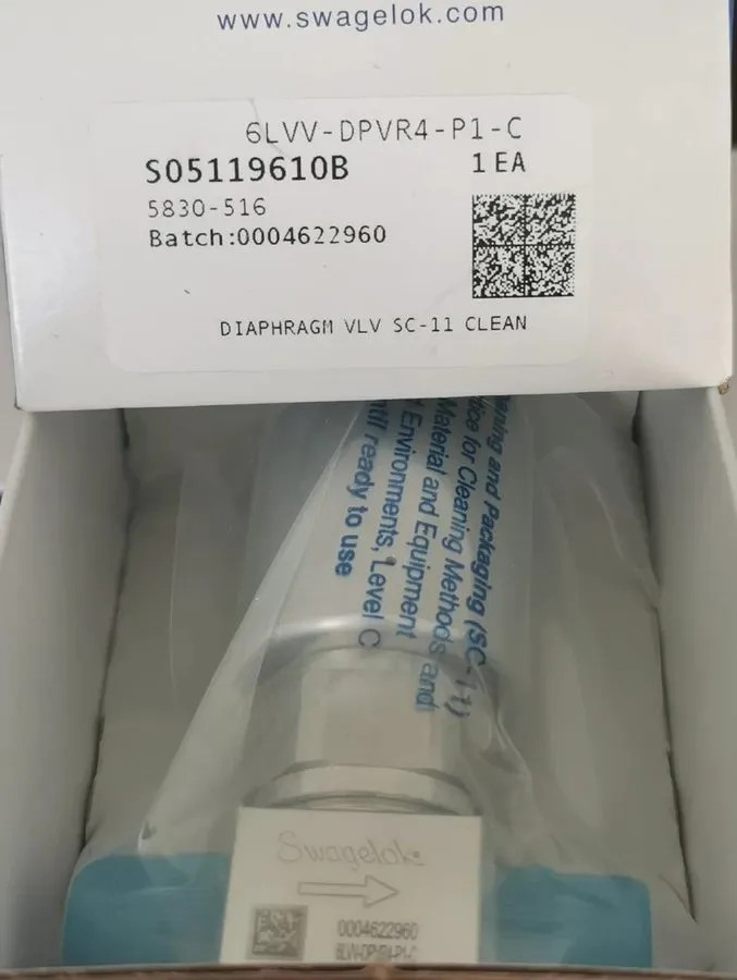 Клапан SWAGELOK 6LVV-DPVR4-P1-C 316L VIM-VAR UHP Diaphragm Sealed Valve