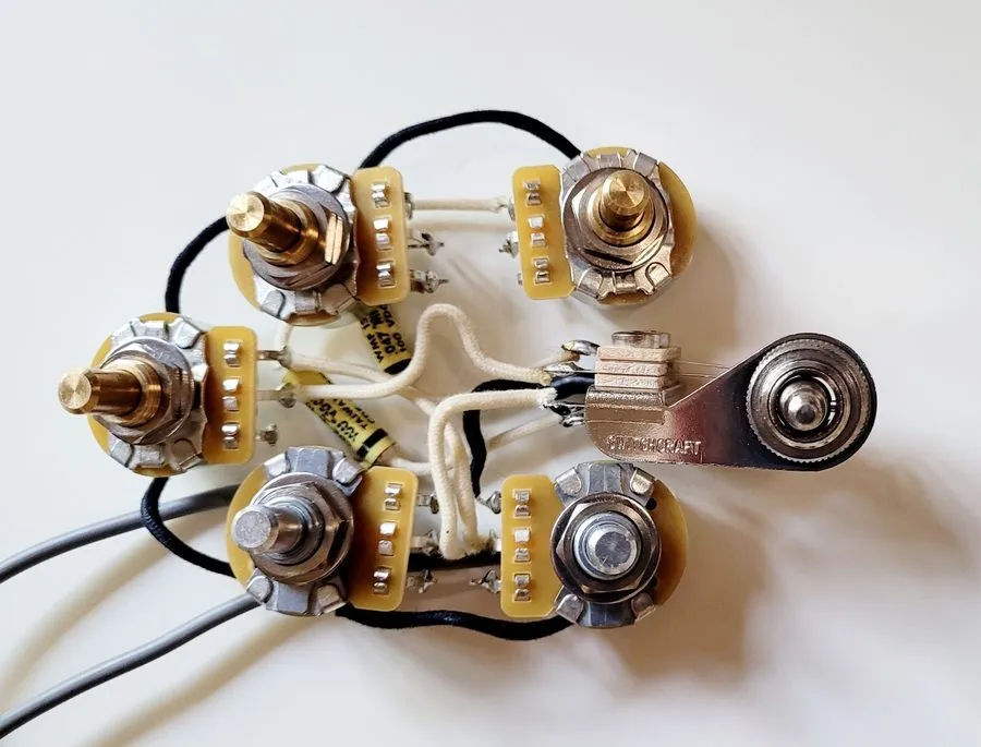 Жгут проводов Rickenbacker 330,340,360,620,660, 4005 5-Control Guitar Harness Mo