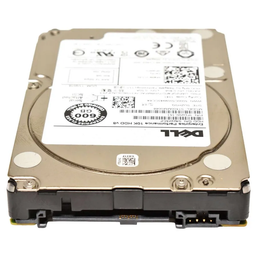 Жёсткий диск DELL 600GB 2.5" 10K 12G SAS HDD 1FD200-151 ST600MM0088 — фото лота 1