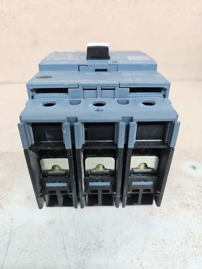 Автоматический выключатель SIEMENS 3VA4120-5ED34-0AA0 ,CIRCUIT BREAKER, 3P/20A /